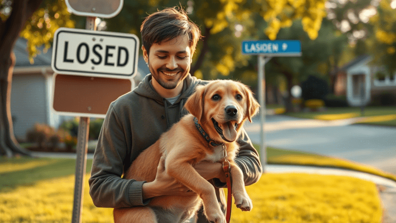 Что делать, если нашли потерянную собаку